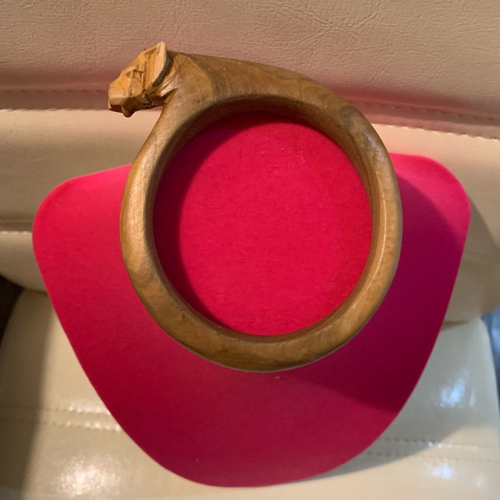 Wooden Dog Bracelet